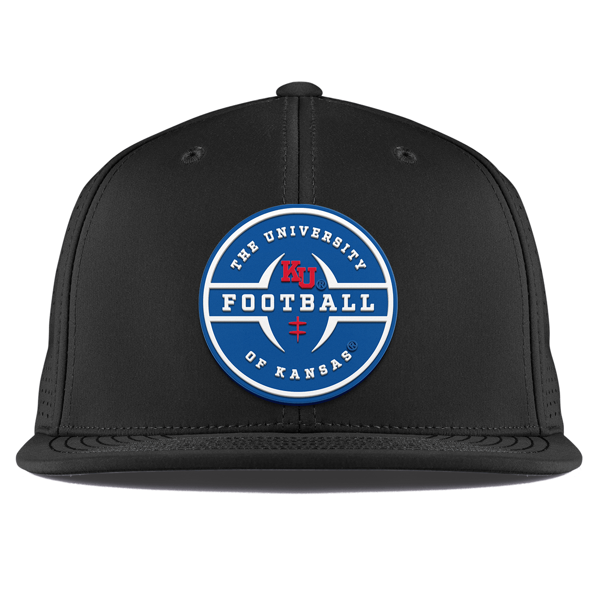 University of Kansas "Kansas Football Legacy" Flat Elite XGen™ Black