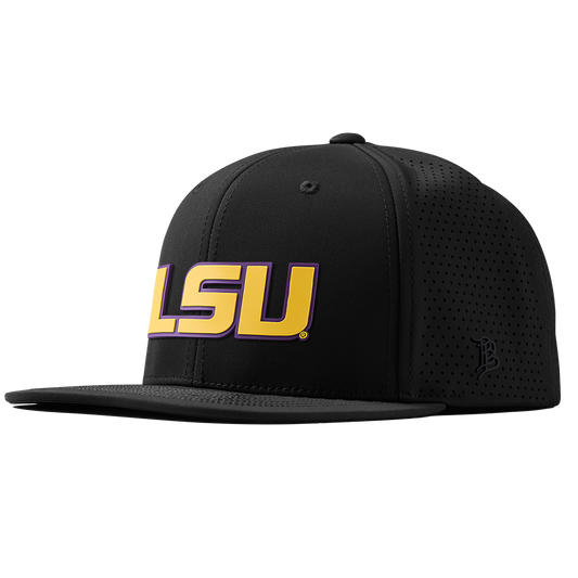Louisiana State University "LSU Gold Block" Flat Elite XGen™ Black