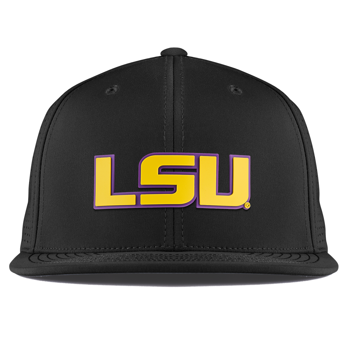 Louisiana State University "LSU Gold Block" Flat Elite XGen™ Black