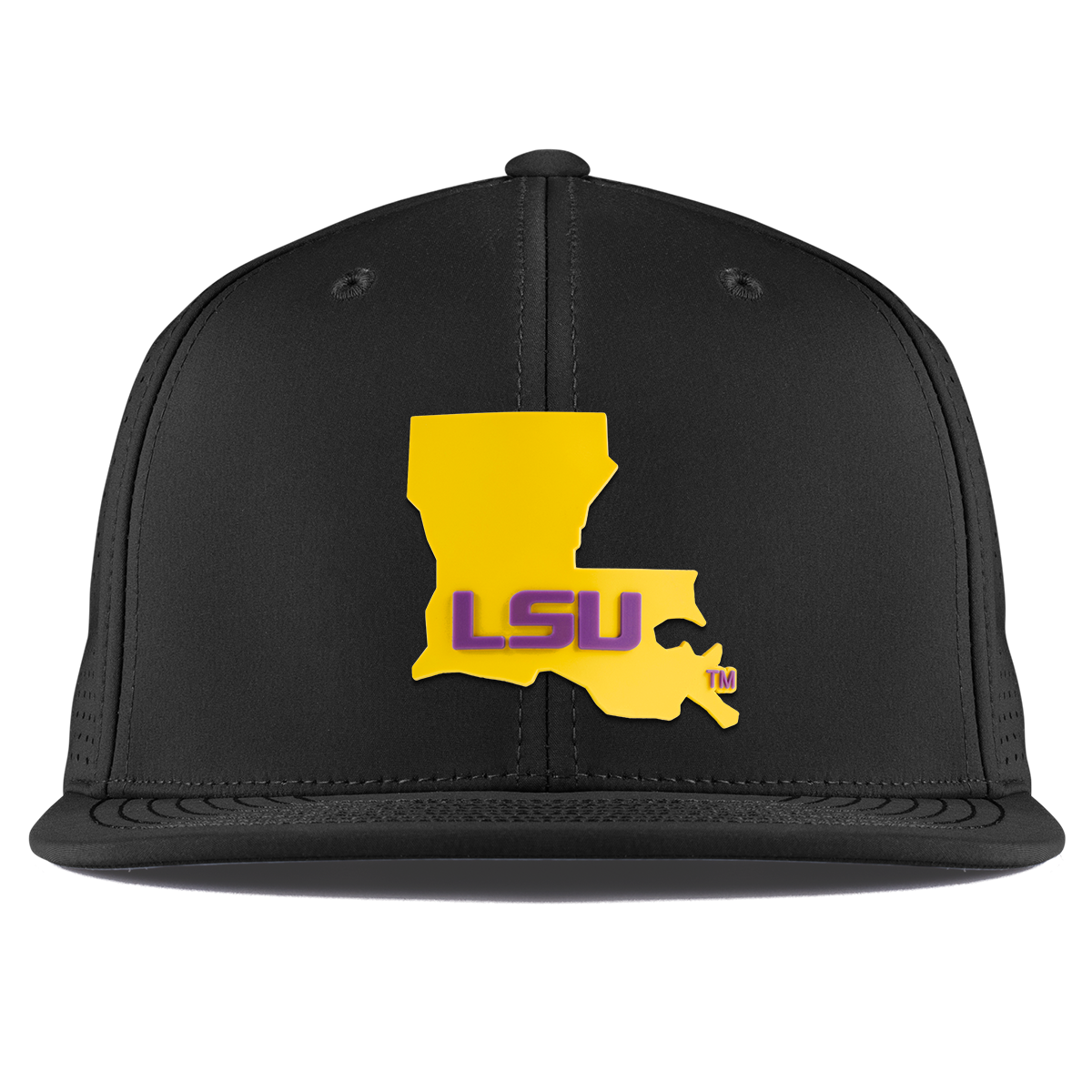 Louisiana State University "LSU Gold State" Flat Elite XGen™ Black
