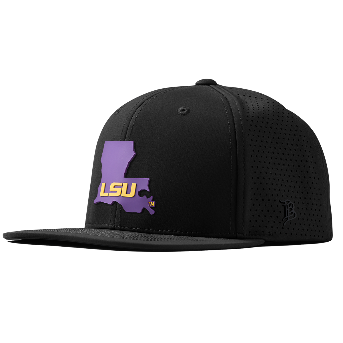 Louisiana State University "LSU Purple State" Flat Elite XGen™ Black