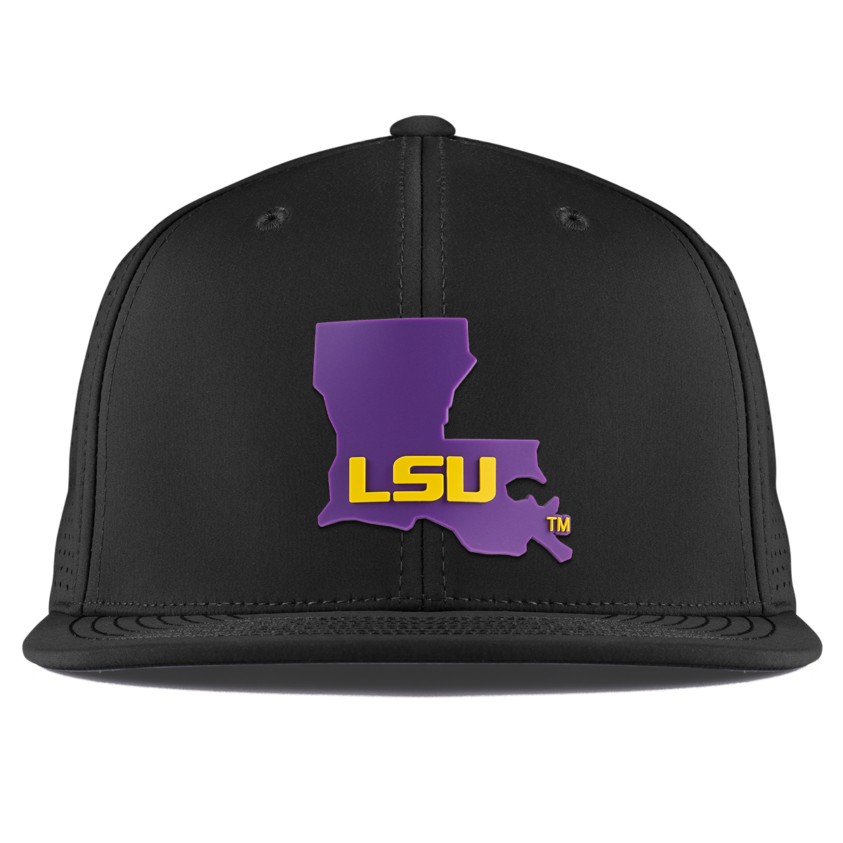 Louisiana State University "LSU Purple State" Flat Elite XGen™ Black