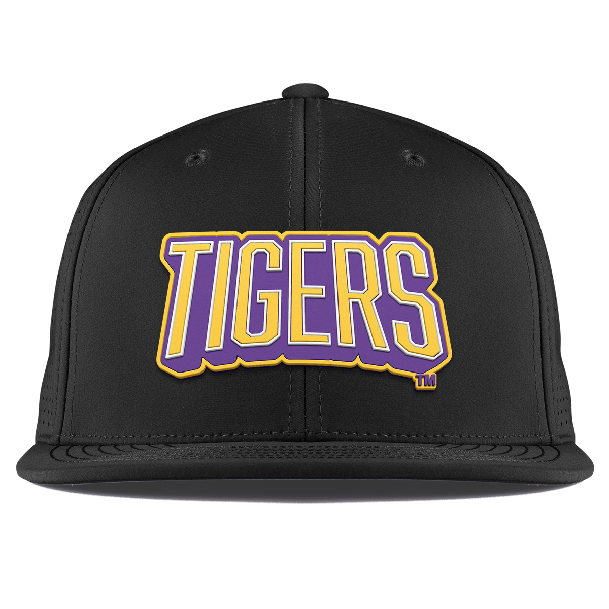 Louisiana State University "LSU Tigers Block" Flat Elite XGen™ Black