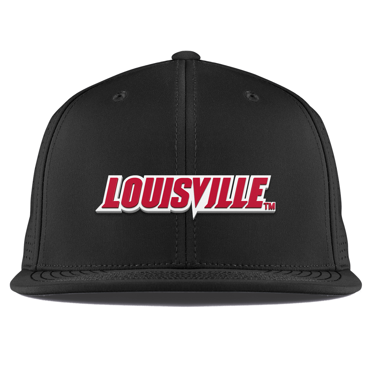 University of Louisville "Louisville Block" Flat Elite XGen™ Black
