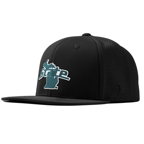 Michigan State University "Michigan State Outline" Flat Elite XGen™ Black