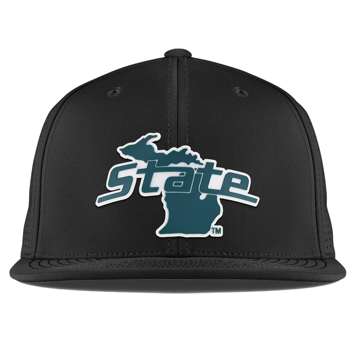 Michigan State University "Michigan State Outline" Flat Elite XGen™ Black