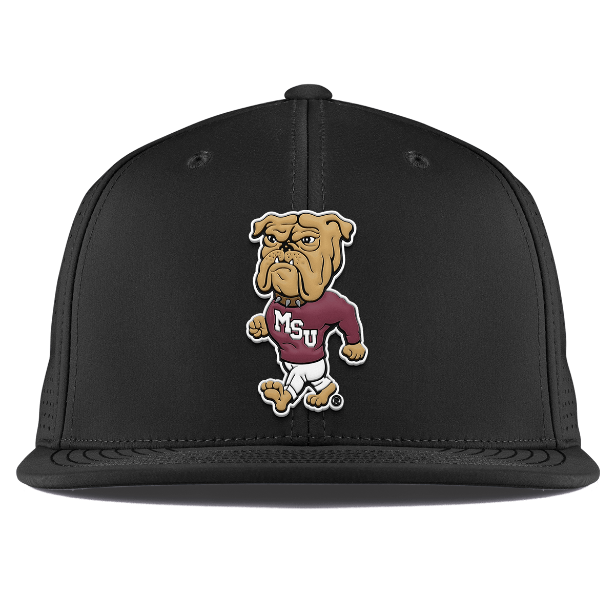 Mississippi State University "Mississippi State Bully" Flat Elite XGen™ Black