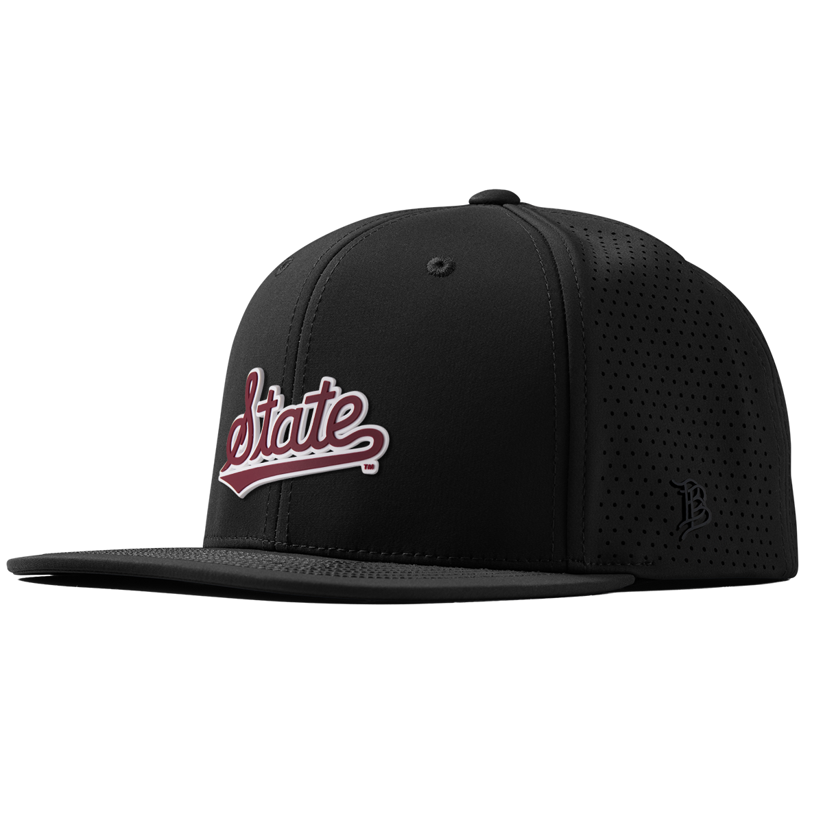 Mississippi State University "Mississippi State Script" Flat Elite XGen™ Black
