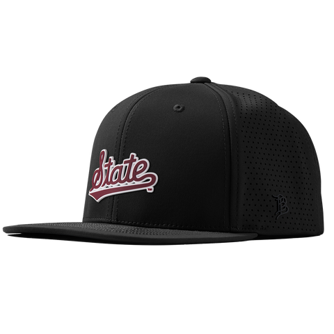 Mississippi State University "Mississippi State Script" Flat Elite XGen™ Black