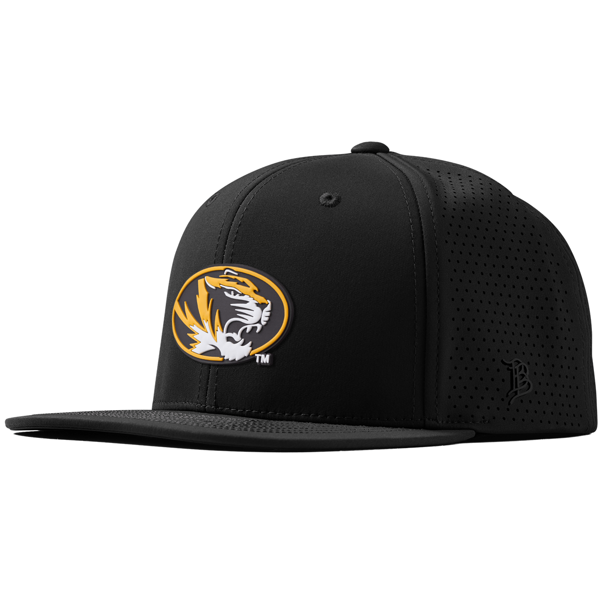 University of Missouri "Missouri Tigers Badge" Flat Elite XGen Black