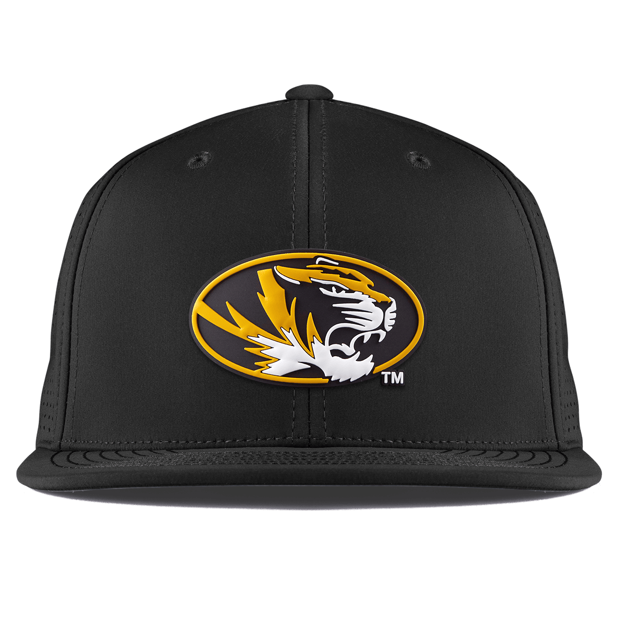 University of Missouri "Missouri Tigers Badge" Flat Elite XGen Black