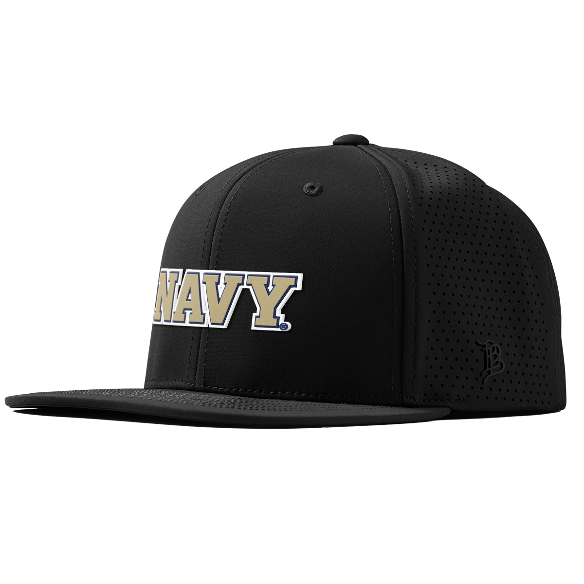United States Naval Academy "Naval Academy Block" Flat Elite XGen™ Black