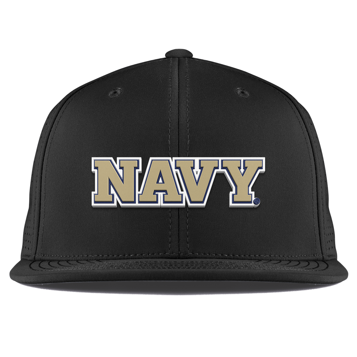 United States Naval Academy "Naval Academy Block" Flat Elite XGen™ Black