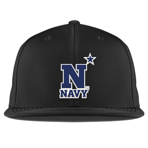United States Naval Academy "Naval Academy Team Logo Navy" Flat Elite XGen™ Black