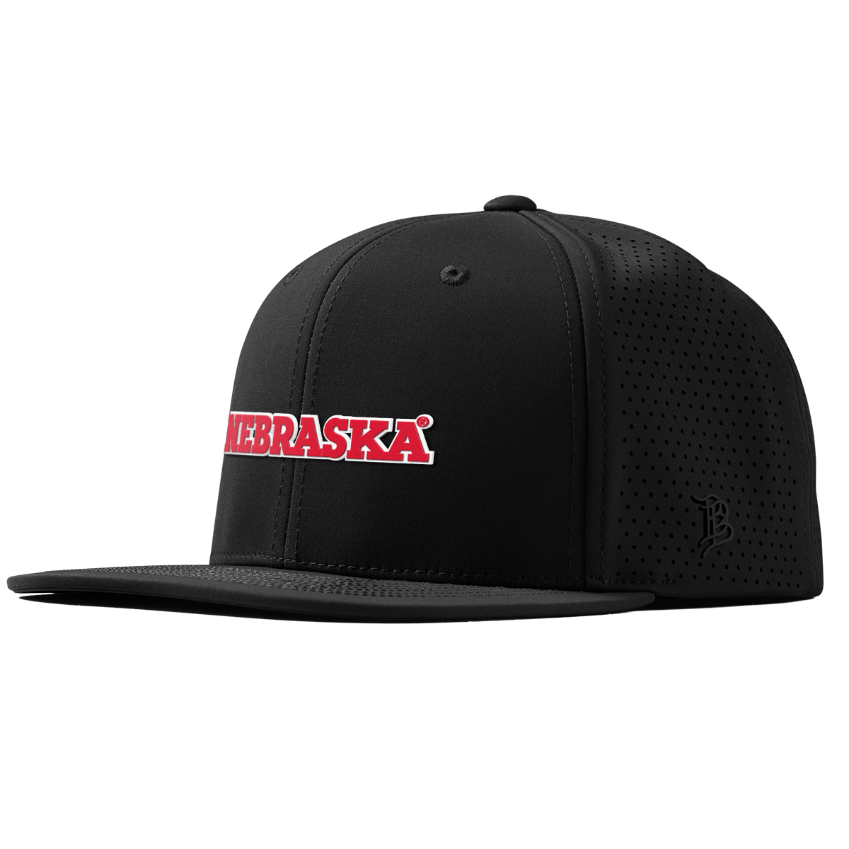 University of Nebraska "Nebraska Block" Flat Elite XGen™ Black