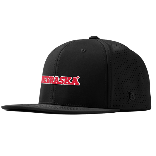 University of Nebraska "Nebraska Block" Flat Elite XGen™ Black