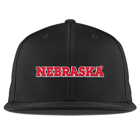 University of Nebraska "Nebraska Block" Flat Elite XGen™ Black