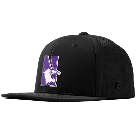 Northwestern University "Northwestern Block Logo" Flat Elite XGen™ Black