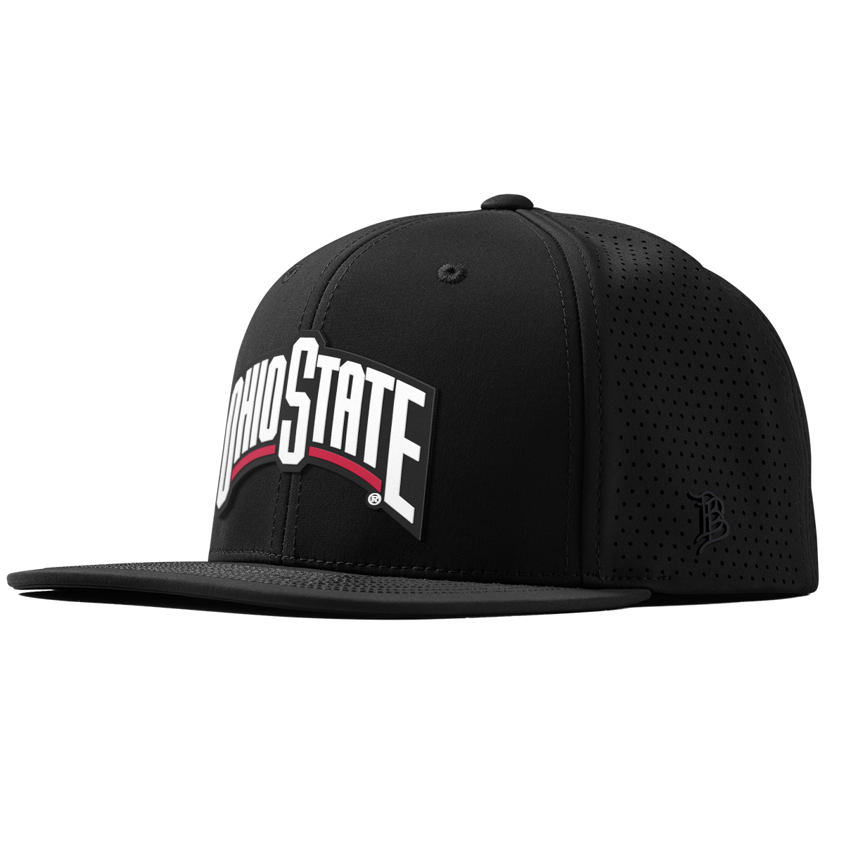 Ohio State University "Ohio State Block" Flat Elite XGen™ Black