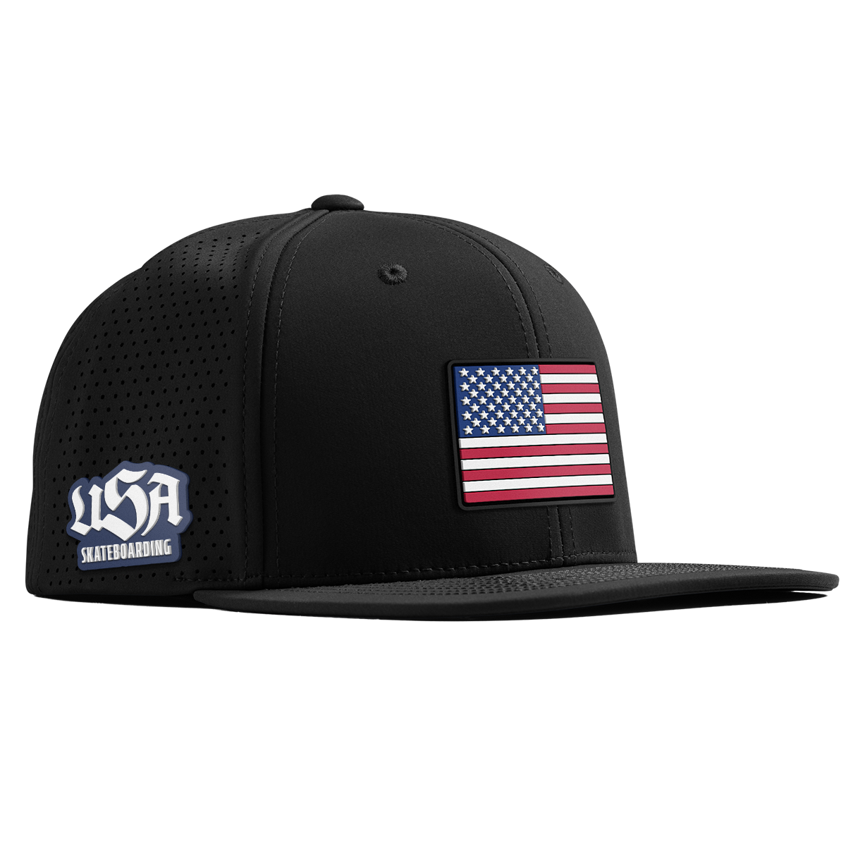 Old Glory USA Skateboarding Flat Elite XGen™ | hover: Black 