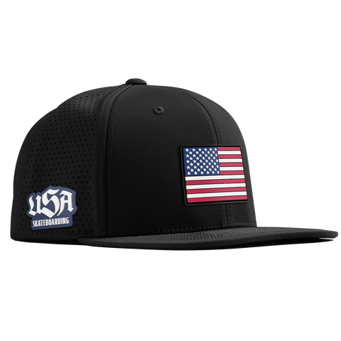 Old Glory USA Skateboarding Flat Elite XGen™ | hover: Black 