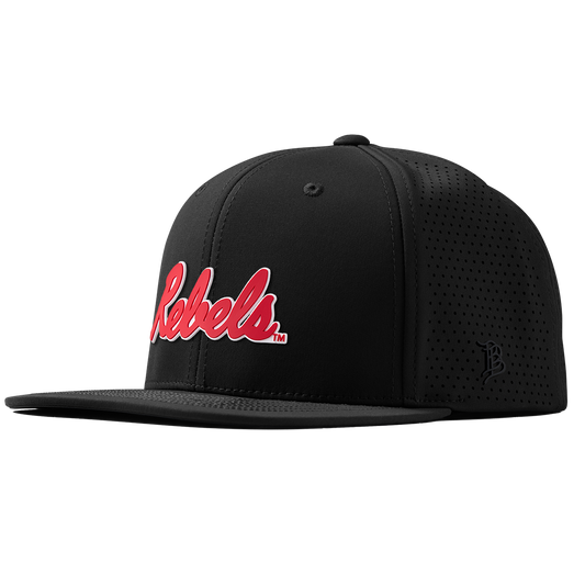 University of Mississippi "Ole Miss Crimson Rebels" Flat Elite XGen™ Black