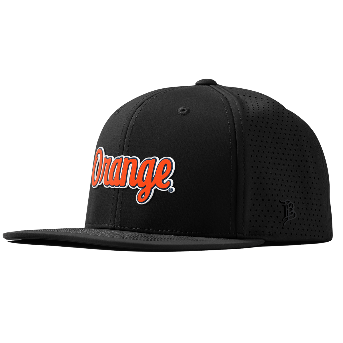 Syracuse University "Orange Throwback Script" Flat Elite XGen™ Black 