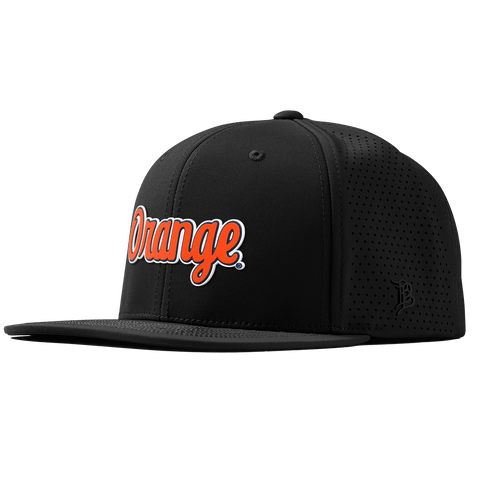Syracuse University "Orange Throwback Script" Flat Elite XGen™ Black 