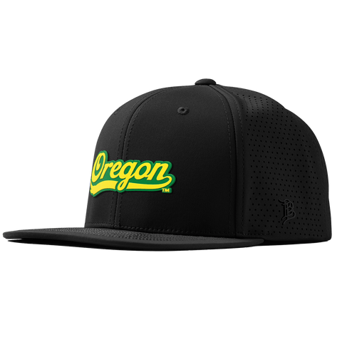 University of Oregon "Oregon Script" Flat Elite XGen™ Black
