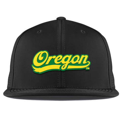 University of Oregon "Oregon Script" Flat Elite XGen™ Black