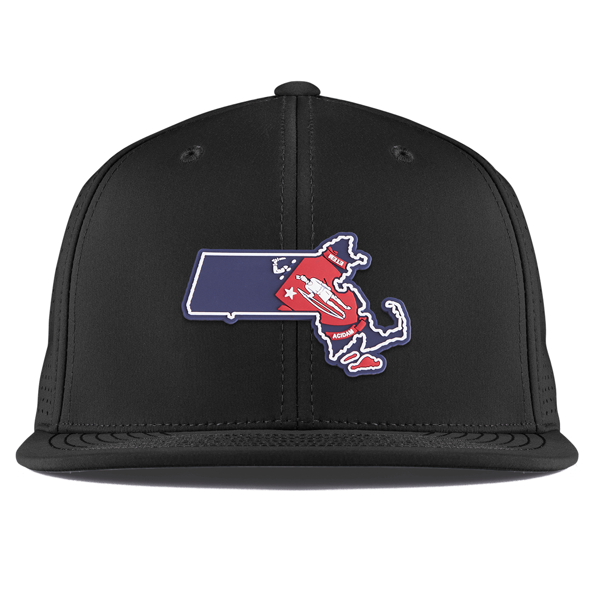 Massachusetts Patriot Series Flat Elite XGen™ Black