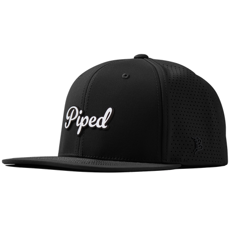 Piped Script Flat Elite XGen™ Black