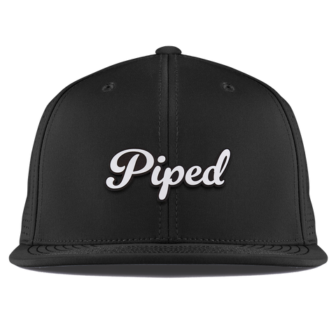 Piped Script Flat Elite XGen™ Black