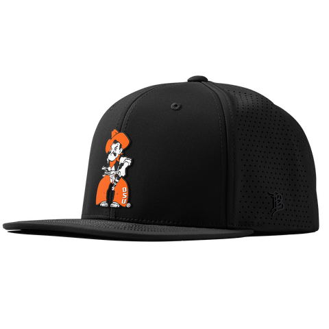 Oklahoma State University "Pistol Pete Quickdraw" Flat Elite XGen™ Black