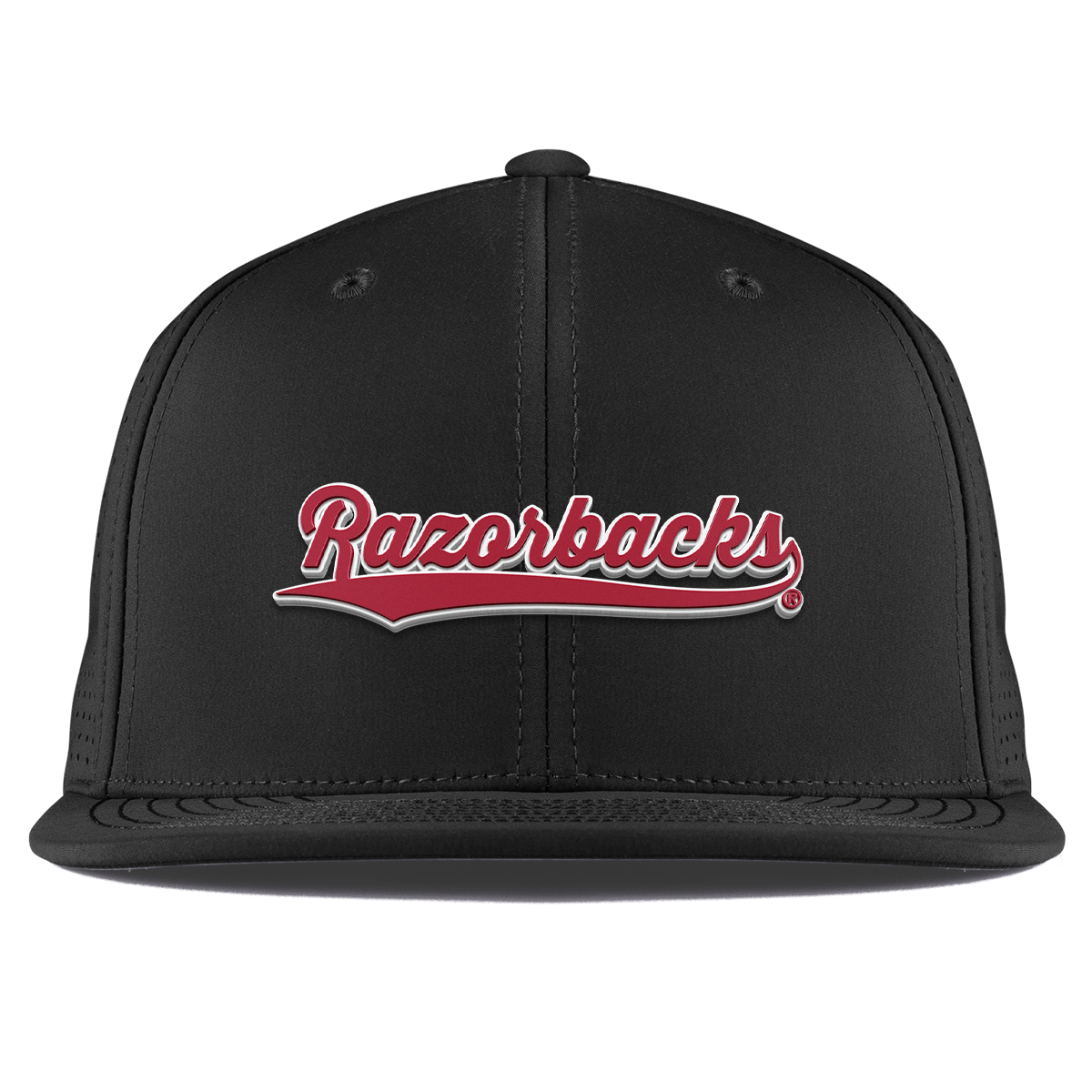 University of Arkansas "Razorback Script" Flat Elite XGen™ Black