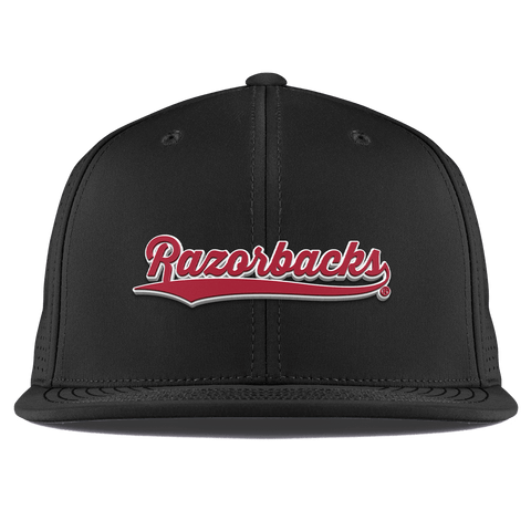 University of Arkansas "Razorback Script" Flat Elite XGen™ Black