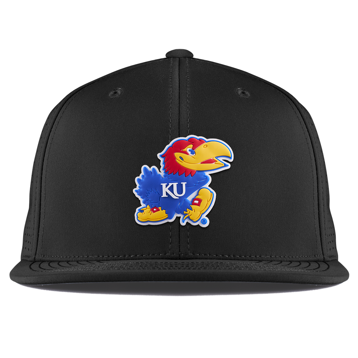 University of Kansas "Rock Chalk Jayhawk" Flat Elite XGen™ Black