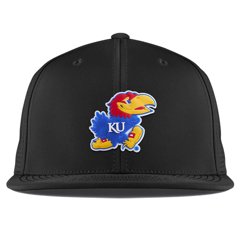 University of Kansas "Rock Chalk Jayhawk" Flat Elite XGen™ Black