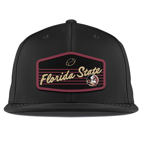 Florida State University "Seminole Football" Flat Elite XGen™ Black