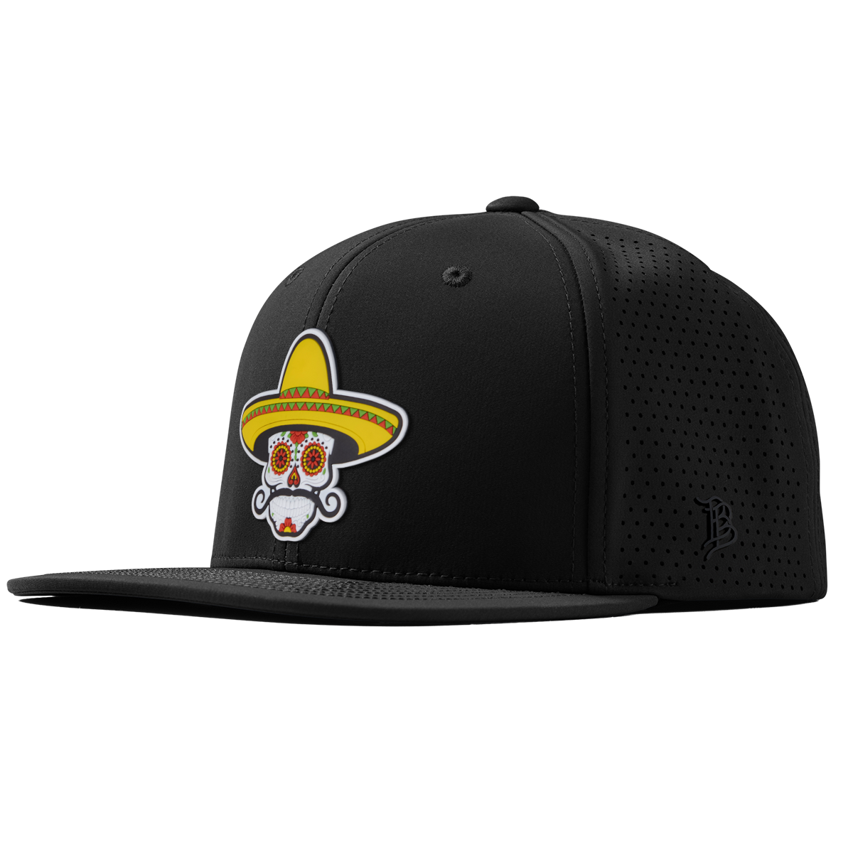 Sombrero Skull PVC Flat Elite XGen™ Black