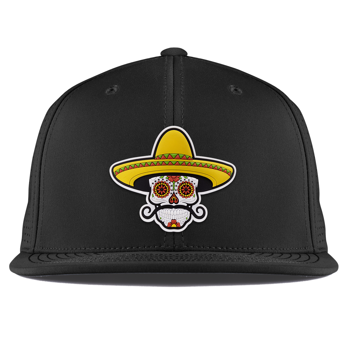 Sombrero Skull PVC Flat Elite XGen™ Black