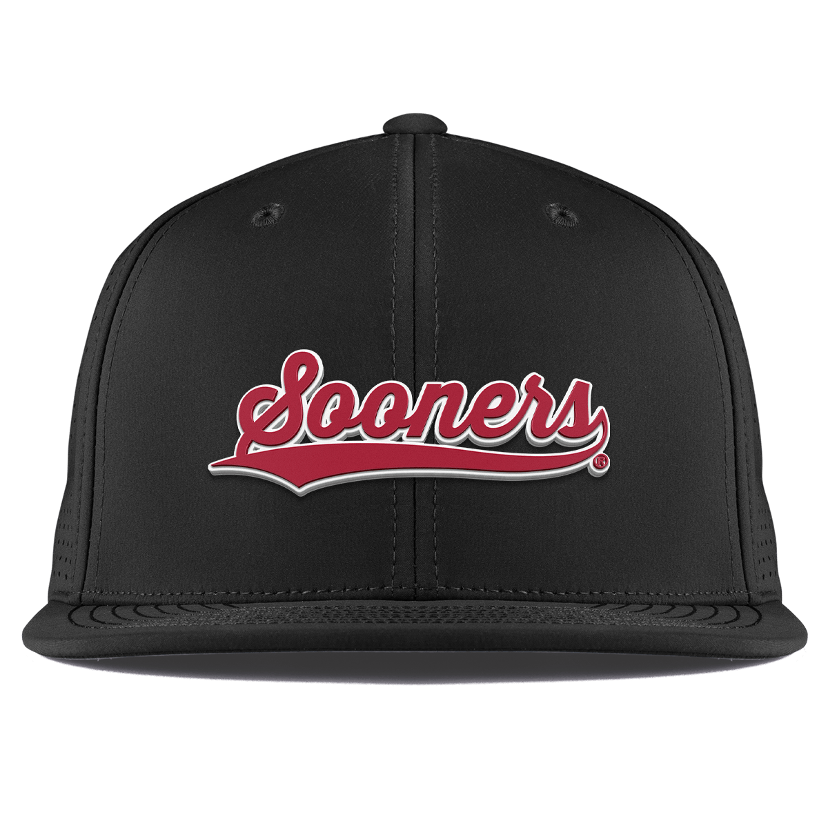 University of Oklahoma "Sooners Script" Flat Elite XGen™ Black