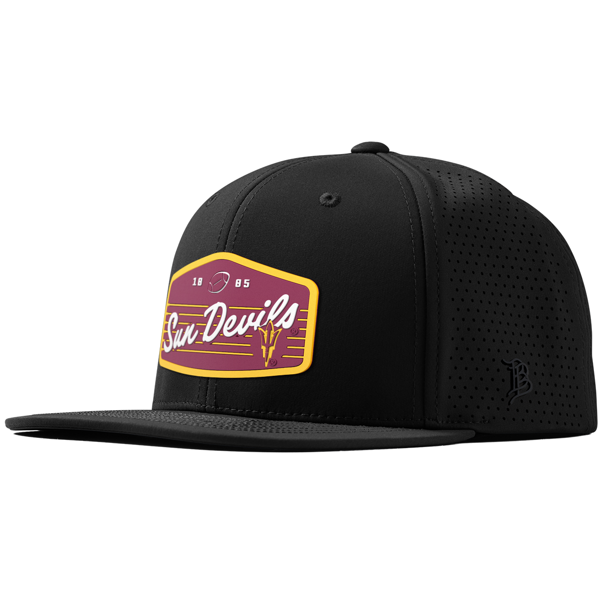 Arizona State University "Sun Devils Football" Flat Elite XGen™ Black