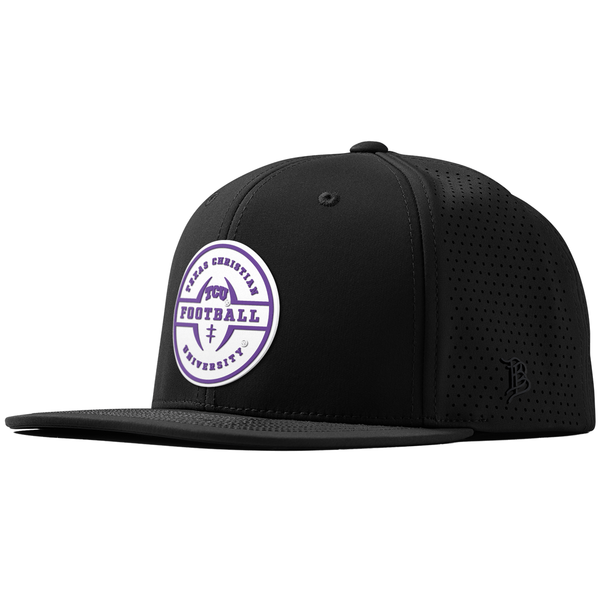 Texas Christian University "TCU Football Legacy" Flat Elite XGen™ Black