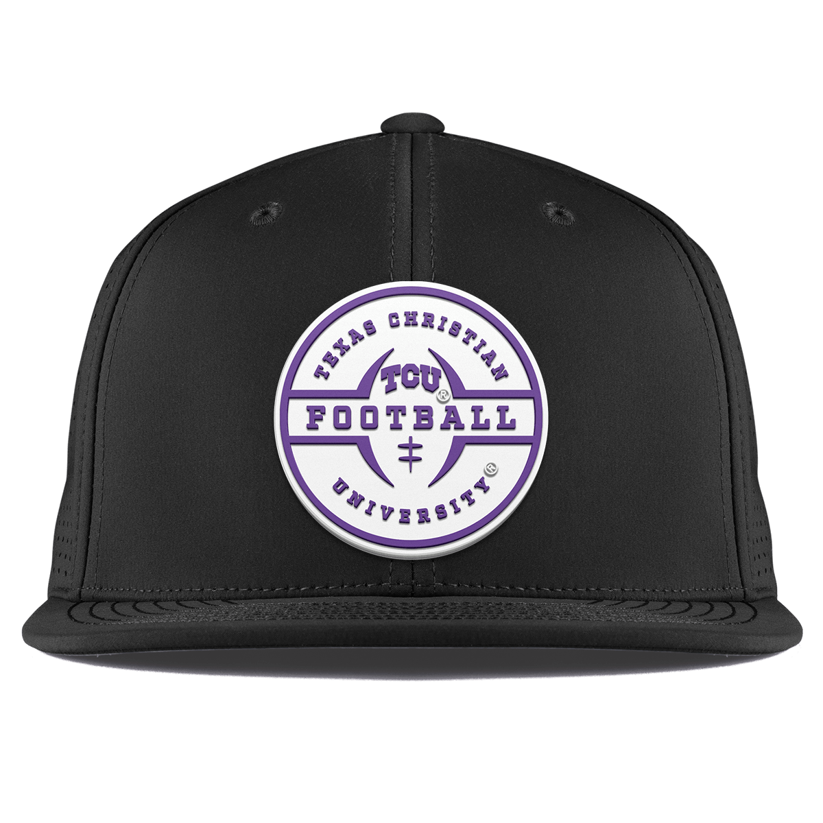 Texas Christian University "TCU Football Legacy" Flat Elite XGen™ Black