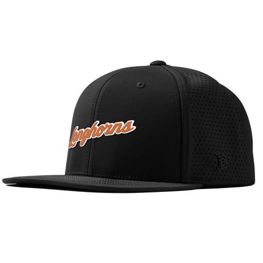 University of Texas "Texas Longhorn Script" Flat Elite XGen™ Black