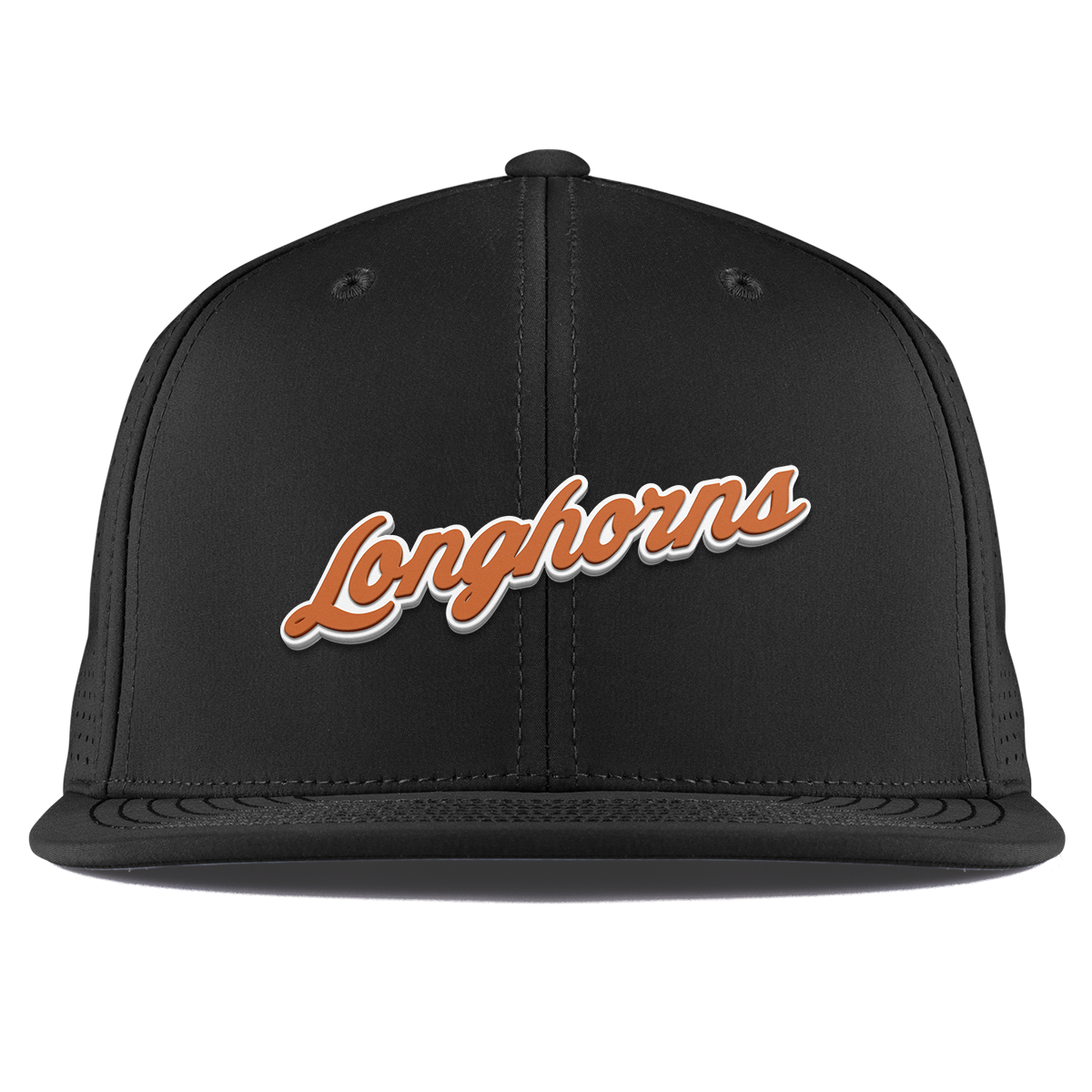 University of Texas "Texas Longhorn Script" Flat Elite XGen™ Black