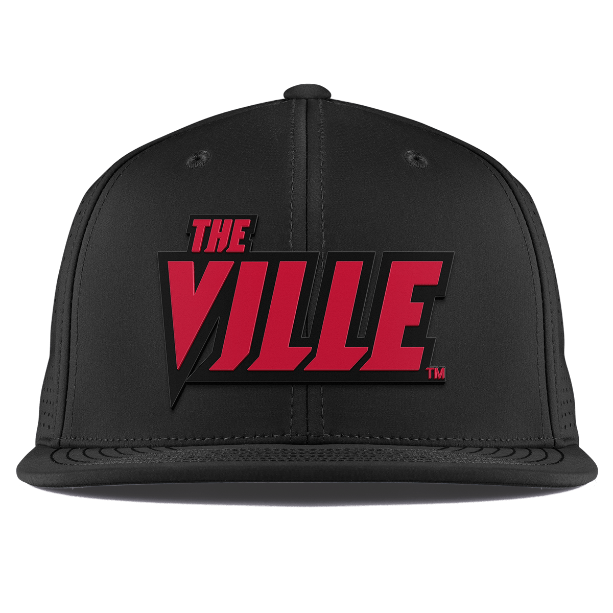 University of Louisville "The Ville Block" Flat Elite XGen™ Black