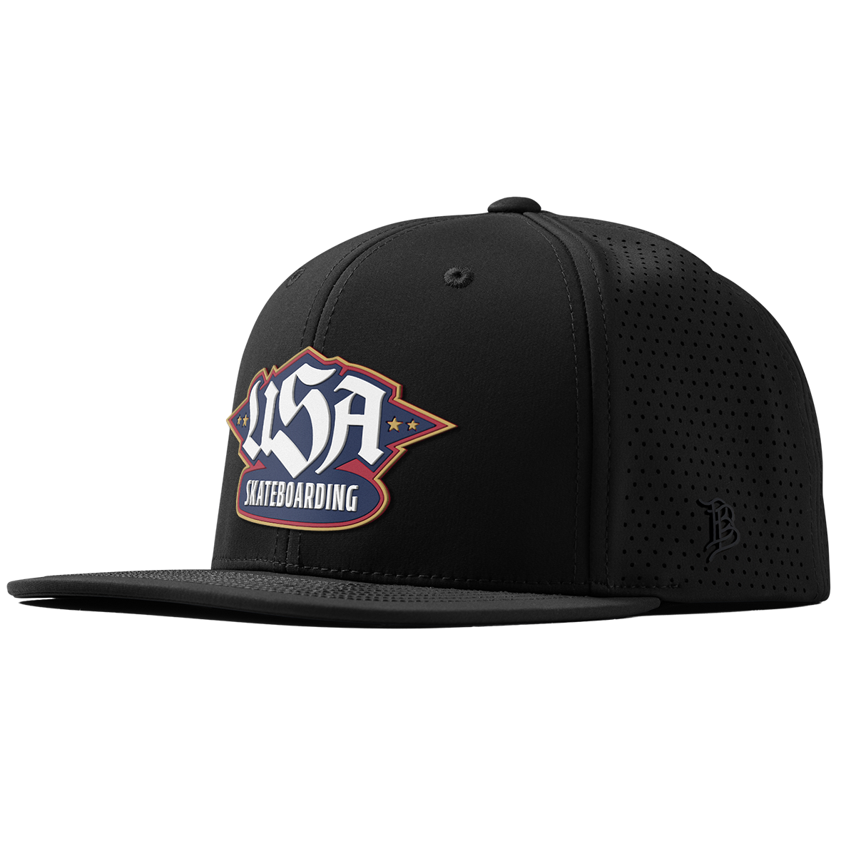 USA Skateboarding Team Logo Flat Elite XGen™ Black 