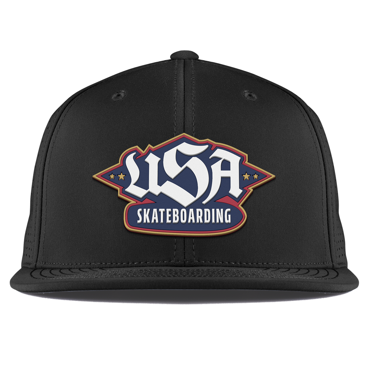 USA Skateboarding Team Logo Flat Elite XGen™ Black 